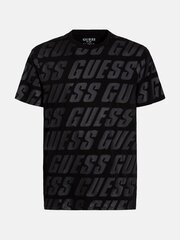 Мужская футболка Guess MBRI25*JBLK, черная цена и информация | Мужские футболки | 220.lv