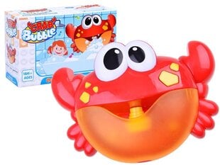 Игрушка для ванной Краб, пускающий мыльные пузыри цена и информация | Игрушки для малышей | 220.lv