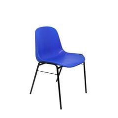 Biroja krēsls, zils, 4 gab. cena un informācija | Biroja krēsli | 220.lv