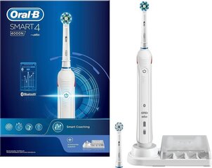 Электрическая зубная щетка Oral-b pro 4000N цена и информация | Электрические зубные щетки | 220.lv