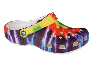 Тапочки для женщин Crocs Classic Tie-Dye Graphic Clog 205453-90H, различные цвета цена и информация | Шлепанцы, тапочки для женщин | 220.lv