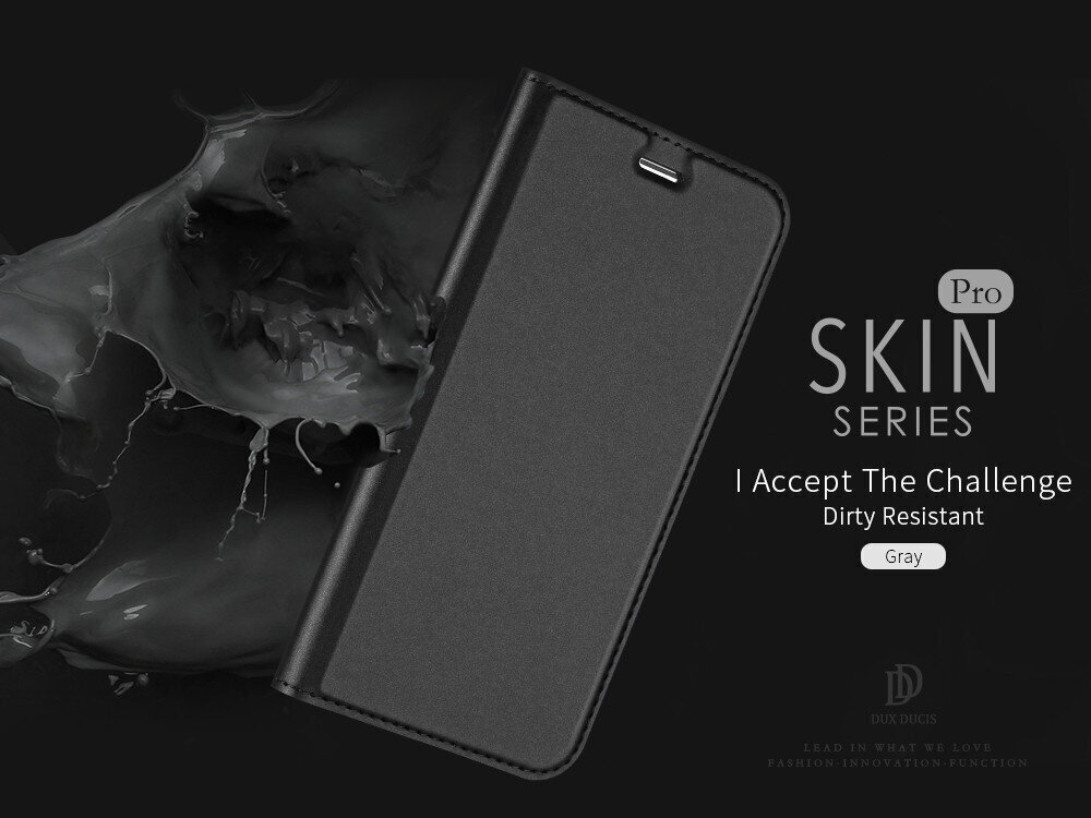 Maciņš Dux Ducis Skin Pro priekš Xiaomi 11T / 11T Pro, rozā cena un informācija | Telefonu vāciņi, maciņi | 220.lv