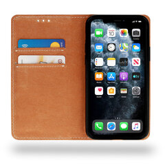 Чехол Leather Book для Xiaomi Redmi 9A, черный цена и информация | Чехлы для телефонов | 220.lv