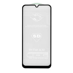 Aizsargstikliņš HARD Full Glue 5D priekš Samsung Galaxy A30 / A50 / A30s / A40s / A50s / M30 / M30s, melns цена и информация | Защитные пленки для телефонов | 220.lv
