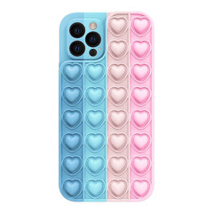 Heart Pop It vāciņš iPhone 7 / 8 / SE 2020, dažādu krāsu cena un informācija | Telefonu vāciņi, maciņi | 220.lv