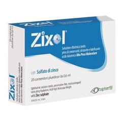 Mitrinoši acu pilieni Zixol, 20 gab., 0,6 ml cena un informācija | Acu pilieni | 220.lv