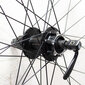 Aizmugurējais 29" velosipēda rats disku bremzēm. Dubultā aploce Mach1 Karma 32H. Alumīnija rumba Shimano FH-TX506, kas paredzēta 8/9/10 zobratu kasetei. Rats ir paredzēts 6 skrūvju standarta disku bremžu rotoram, stiprinās rāmī ar ekscentru. cena un informācija | Citas velosipēdu rezerves daļas | 220.lv