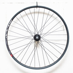 Aizmugurējais 29" velosipēda rats disku bremzēm. Dubultā aploce Stars Circle J20S 36H. Alumīnija rumba Shimano Joytech D242DSE 36H, kas paredzēta 6/7/8 zobratu blokam. Rats ir paredzēts 6 skrūvju standarta disku bremžu rotoram, stiprinās rāmī ar ekscentru cena un informācija | Citas velosipēdu rezerves daļas | 220.lv