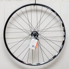 Priekšējais rats 29" MTB velosipēdam ar 6-Bolt bremžu rotora stiprinājumu. Dubultā aploce Mach1 Karma 32H. Alumīnija rumba Shimano HB-TX506 32H cena un informācija | Citas velosipēdu rezerves daļas | 220.lv