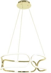 Piekaramā LED lampa ar pulti Modern Trio, Gold cena un informācija | Lustras | 220.lv