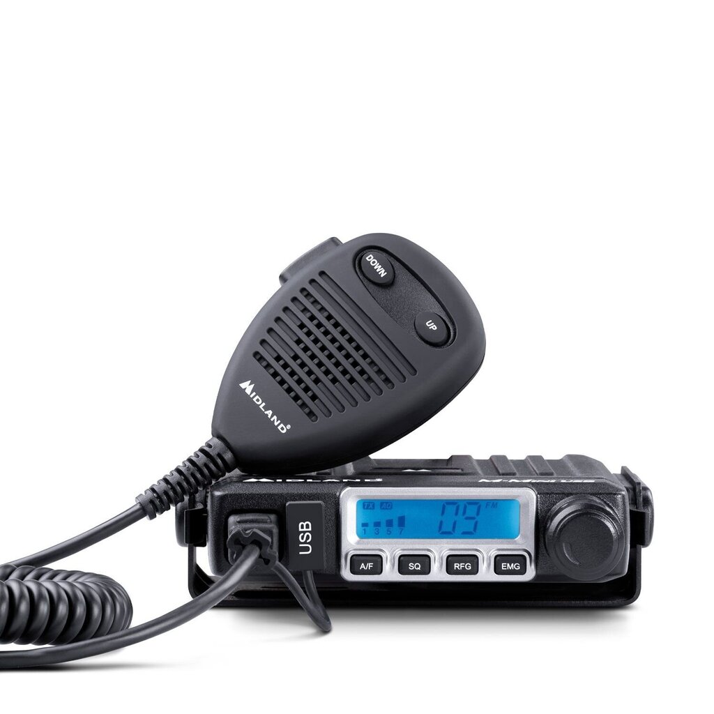 Midland M-Mini USB CB retranslators AM/FM cena un informācija | Rācijas | 220.lv