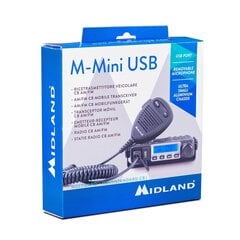 midland m-mini am/fm multi usb cb radio цена и информация | Радиостанции, рации | 220.lv