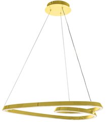 Piekarināmā LED lampa ar tālvadības pulti Loop, Gold цена и информация | Люстры | 220.lv