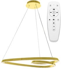 Piekarināmā LED lampa ar tālvadības pulti Loop, Gold цена и информация | Люстры | 220.lv