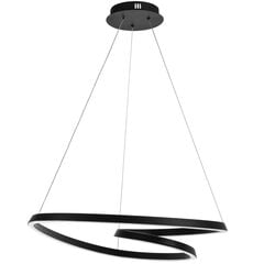 Piekarināmā LED lampa ar tālvadības pulti Loop, Black cena un informācija | Lustras | 220.lv