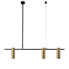 Piekaramā lampa Temida, Black/Gold cena un informācija | Piekaramās lampas | 220.lv