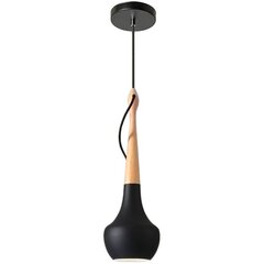 Piekaramā lampa Iliana, Black cena un informācija | Lustras | 220.lv