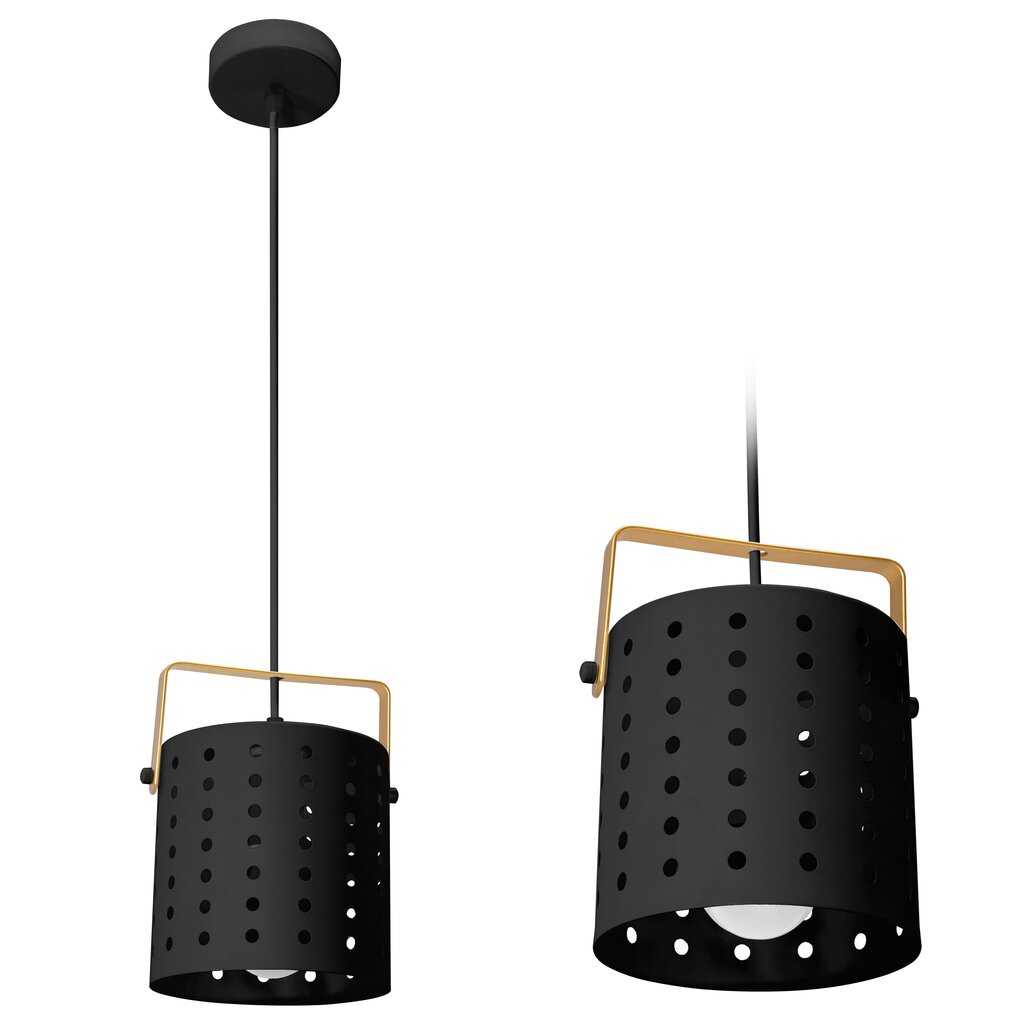 Piekaramā lampa Dots, Black cena un informācija | Piekaramās lampas | 220.lv