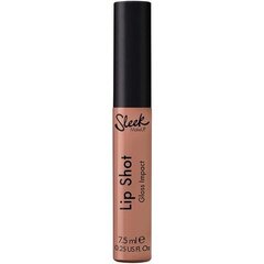 Lūpu spīdums Sleek MakeUP Lip Shot Road to Ruin 7.5 ml cena un informācija | Lūpu krāsas, balzāmi, spīdumi, vazelīns | 220.lv