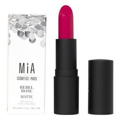 Lūpu krāsa Mia Cosmetics Paris Matt 503 - Rebel Rose, 4 g cena un informācija | Lūpu krāsas, balzāmi, spīdumi, vazelīns | 220.lv