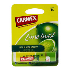 Увлажняющий бальзам для губ Lime Twist Carmex (4,25 г) цена и информация | Помады, бальзамы, блеск для губ | 220.lv