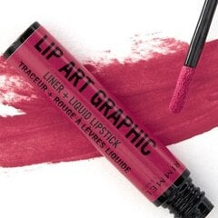 Подводка для губ Lip Art Graphic Rimmel London: Цвет - 110 - vibez цена и информация | Помады, бальзамы, блеск для губ | 220.lv