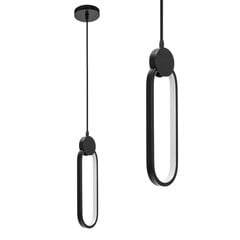 Piekaramā LED lampa Shadow B, Black цена и информация | Люстры | 220.lv