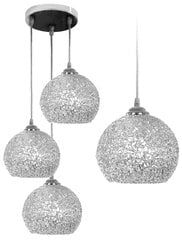 Piekaramā lampa Glamour-B 3CPR, Chrome cena un informācija | Lustras | 220.lv