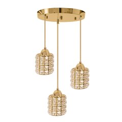 Piekaramā lampa Luminary 3CPR, Gold cena un informācija | Lustras | 220.lv