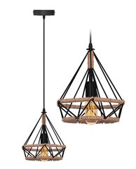 Piekaramā lampa Vintage Loft Geo cena un informācija | Lustras | 220.lv