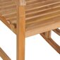 Šūpuļkrēsls vidaXL ar pelēku matraci cena un informācija | Dārza krēsli | 220.lv