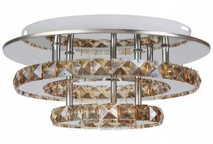 Griestu LED gaismeklis Crystal Round Double, 3000K цена и информация | Потолочный светильник | 220.lv