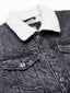 Vīriešu džinsa jaka Sherpa Ombre C523 melna cena un informācija | Vīriešu virsjakas | 220.lv