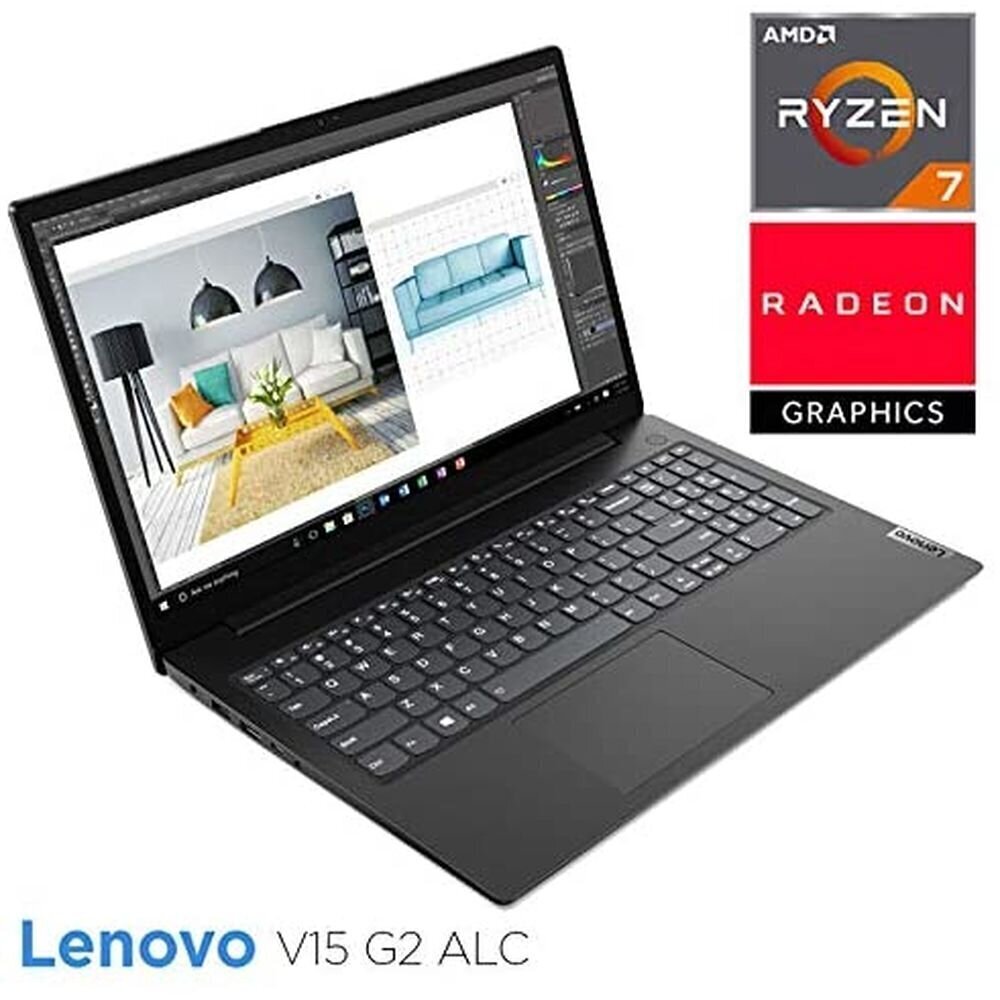 Portatīvais dators Lenovo V15 15,6" Ryzen 7 5700U 8 GB DDR4 256 GB SSD AMD Radeon Vega 8 Graphics цена и информация | Portatīvie datori | 220.lv