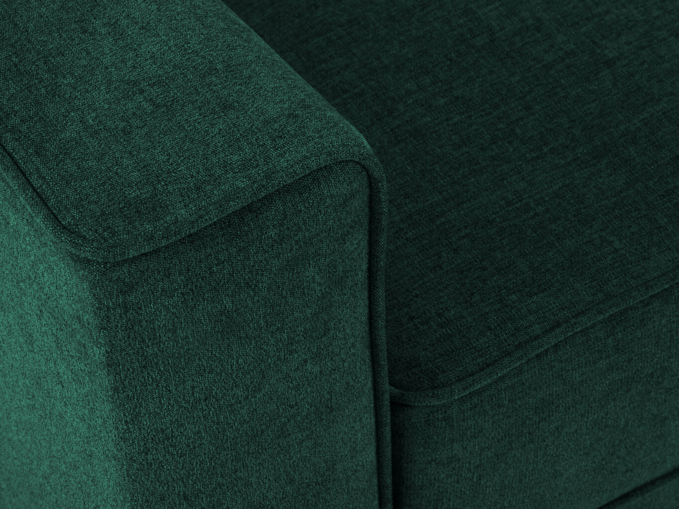 Krēsls Cosmopolitan Design Fano, zaļš/zeltainas krāsas cena un informācija | Atpūtas krēsli | 220.lv