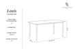 Paplašināms galds Interieurs86 Louis 120x80 cm, melns cena un informācija | Virtuves galdi, ēdamgaldi | 220.lv