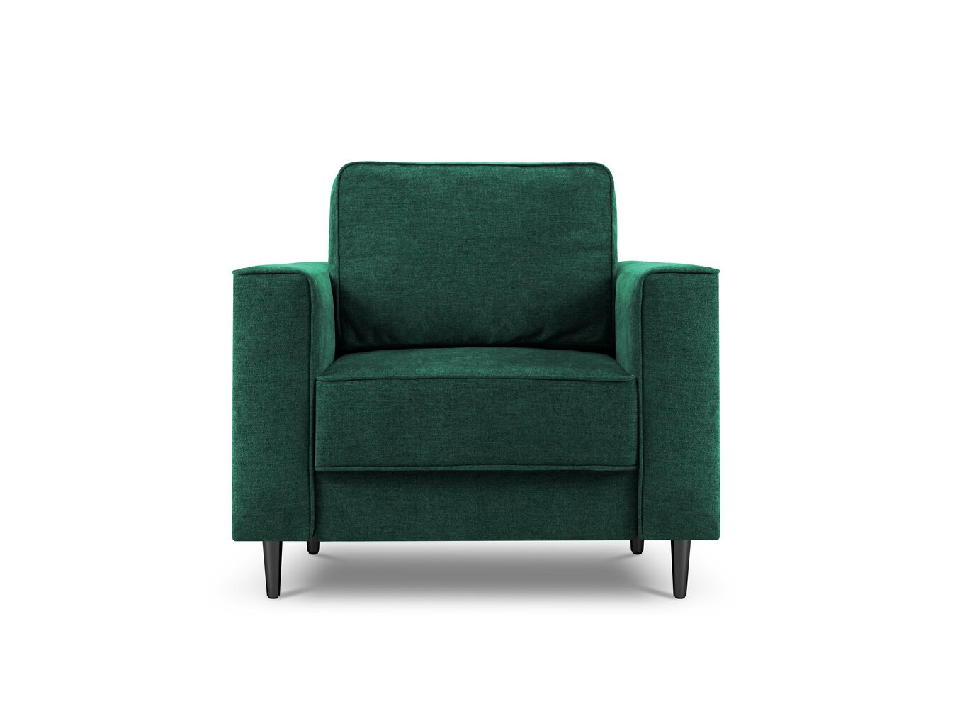 Krēsls Cosmopolitan Design Fano, zaļš/melns cena un informācija | Atpūtas krēsli | 220.lv