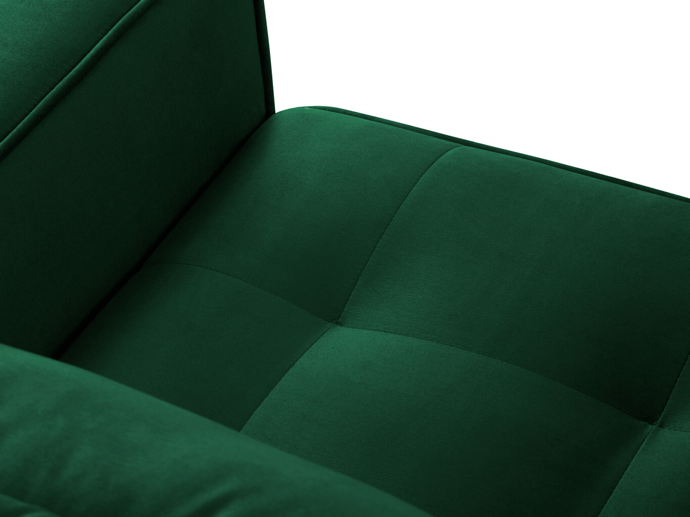 Krēsls Interieurs86 Triomphe, tumši zaļs/zeltainas krāsas cena un informācija | Atpūtas krēsli | 220.lv