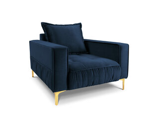 Atzveltnes krēsls Interieurs86 Triomphe, zils/zeltainas krāsas cena un informācija | Atpūtas krēsli | 220.lv