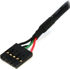 StarTech 24in Internal 5 pin USB IDC Motherboard Header Cable F/F цена и информация | Кабели и провода | 220.lv