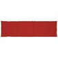 vidaXL atpūtas krēsla matracis, sarkans, (75+105)x50x4 cm цена и информация | Krēslu paliktņi | 220.lv
