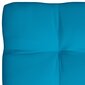 vidaXL palešu dīvānu matrači, 2 gab., zili cena un informācija | Krēslu paliktņi | 220.lv