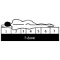 vidaXL izvelkama gulta, 2x(90x200) cm, melna, priedes masīvkoks cena un informācija | Gultas | 220.lv