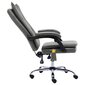 Masāžas biroja krēsls, antracīta krāsa cena un informācija | Biroja krēsli | 220.lv