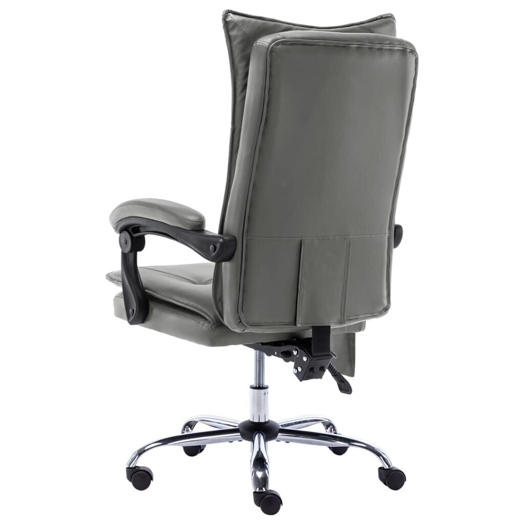 Masāžas biroja krēsls, antracīta krāsa cena un informācija | Biroja krēsli | 220.lv