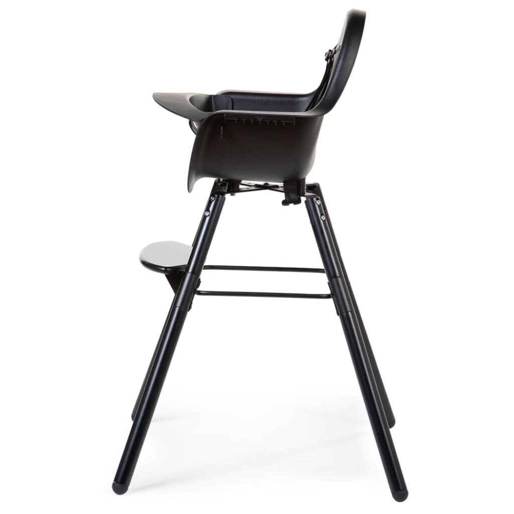 CHILDHOME bērnu barošanas krēsls Evolu 2, melns cena un informācija | Barošanas krēsli | 220.lv