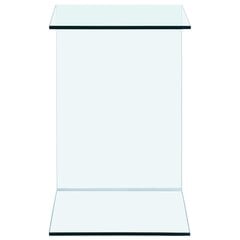 vidaXL galdiņš, 40x40x60 cm, rūdīts stikls цена и информация | Журнальные столики | 220.lv