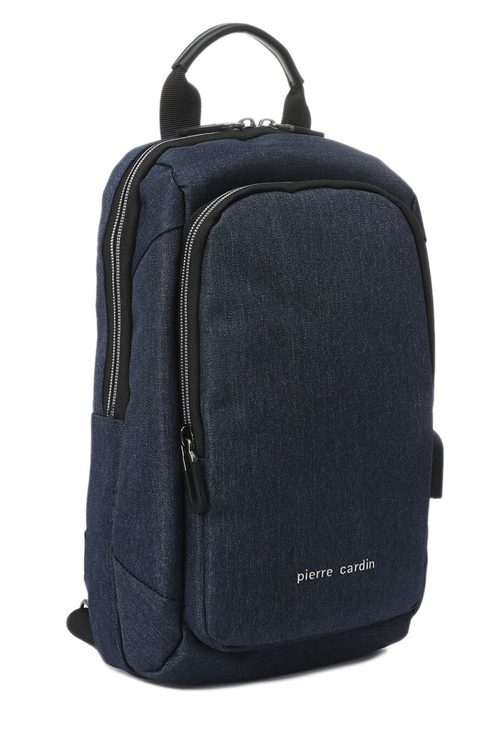 Plecu soma vīriešiem, PIERRE CARDIN 3341ALAN02BLUE cena un informācija | Vīriešu somas | 220.lv