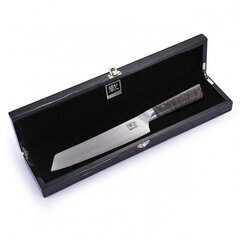Японский нож из дамасской стали OLEIO Zayiko, PROFI, uниверсальный, 12.5 см цена и информация | Ножи и аксессуары для них | 220.lv