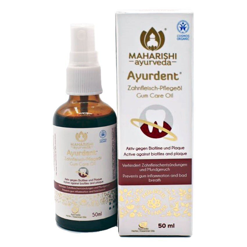 Eļļa smaganu kopšanai Ayurdent®, Maharishi Ayurveda, 50 ml cena un informācija | Zobu pastas, birstes | 220.lv